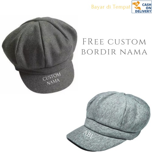 Free Custom Bordir Nama Topi Apollo Anak Usia 1-3 Tahun