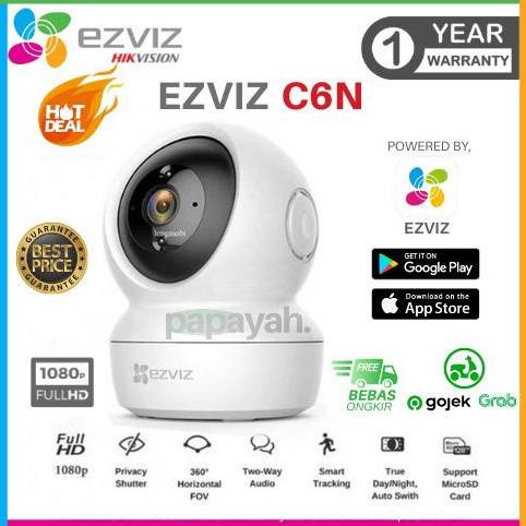 EZVIZ C6N WIRELESS IP CAM 1080P SMART IR NIGHT VISION PENGGANTI C6CN