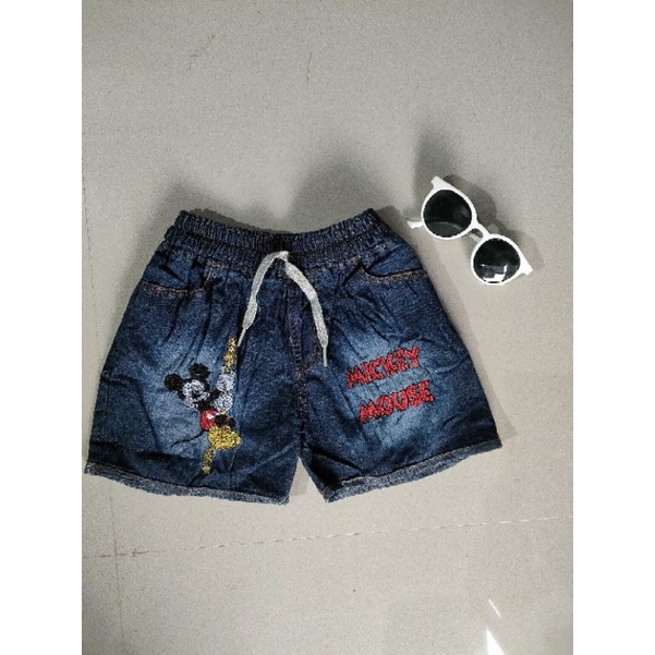 Hotpants jeans anak/celana pendek anak perempuan jeans