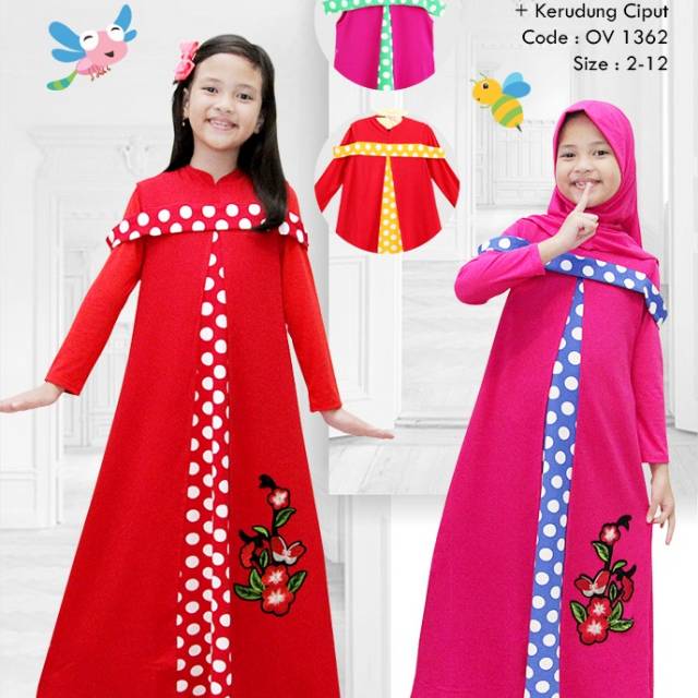 Gamis bahan kaos.