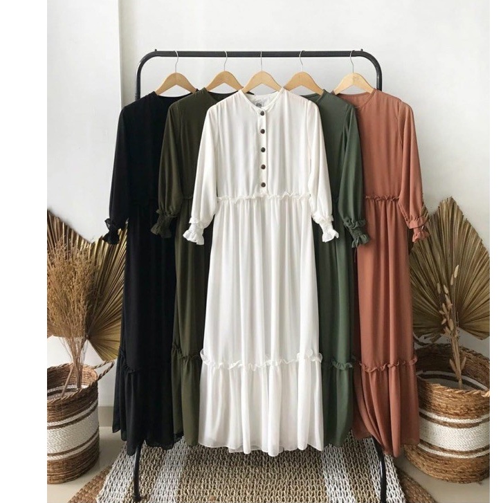 VS - GAMIS CHIKA REMPEL DAILY BUSUI DRESS MUSLIM PREMIUM