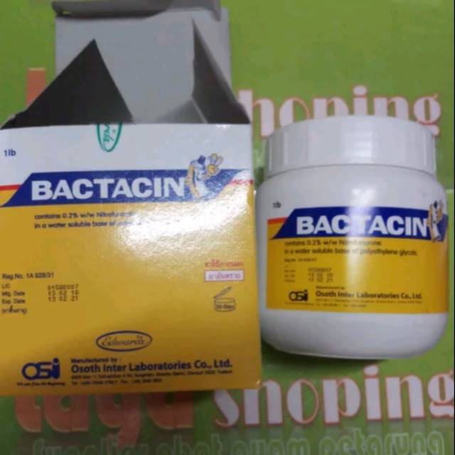 bactacin 650gram obat salep ayam tarung cegah kurap spt albert luka stlh tarung