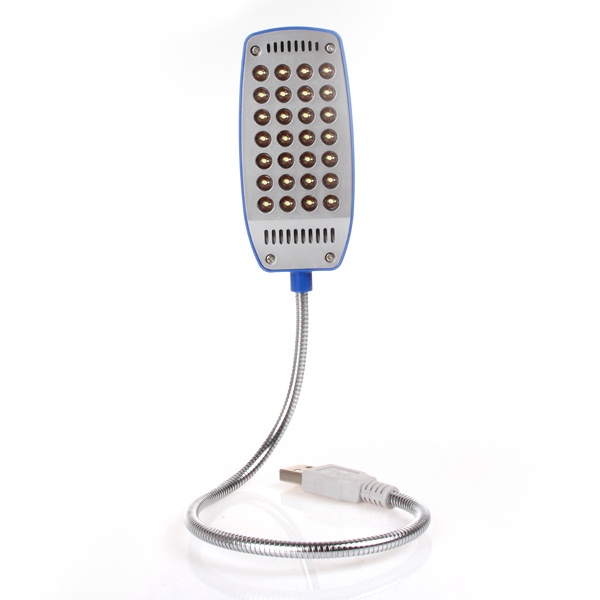 TaffLED Goodland Lampu Baca Mini LED USB Cool White 1.5W with Switch 28 Led - LZY-028