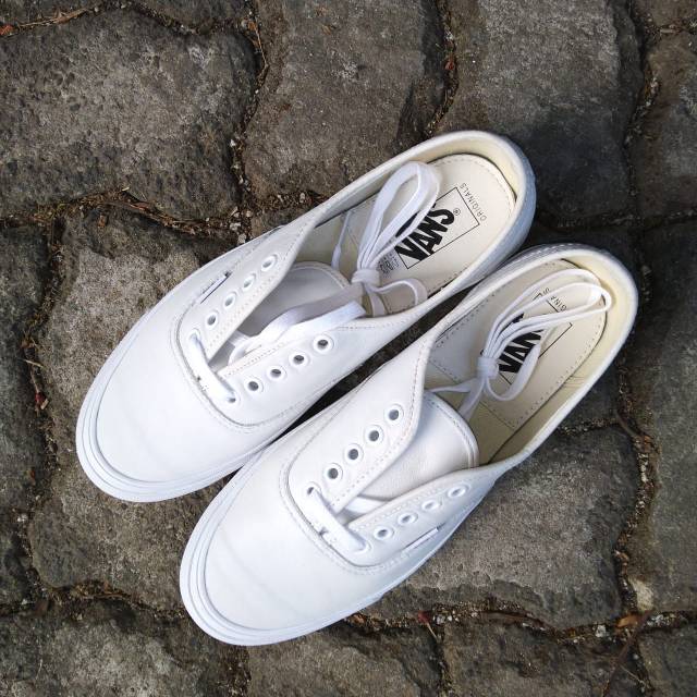 vault by vans og leather authentic lx