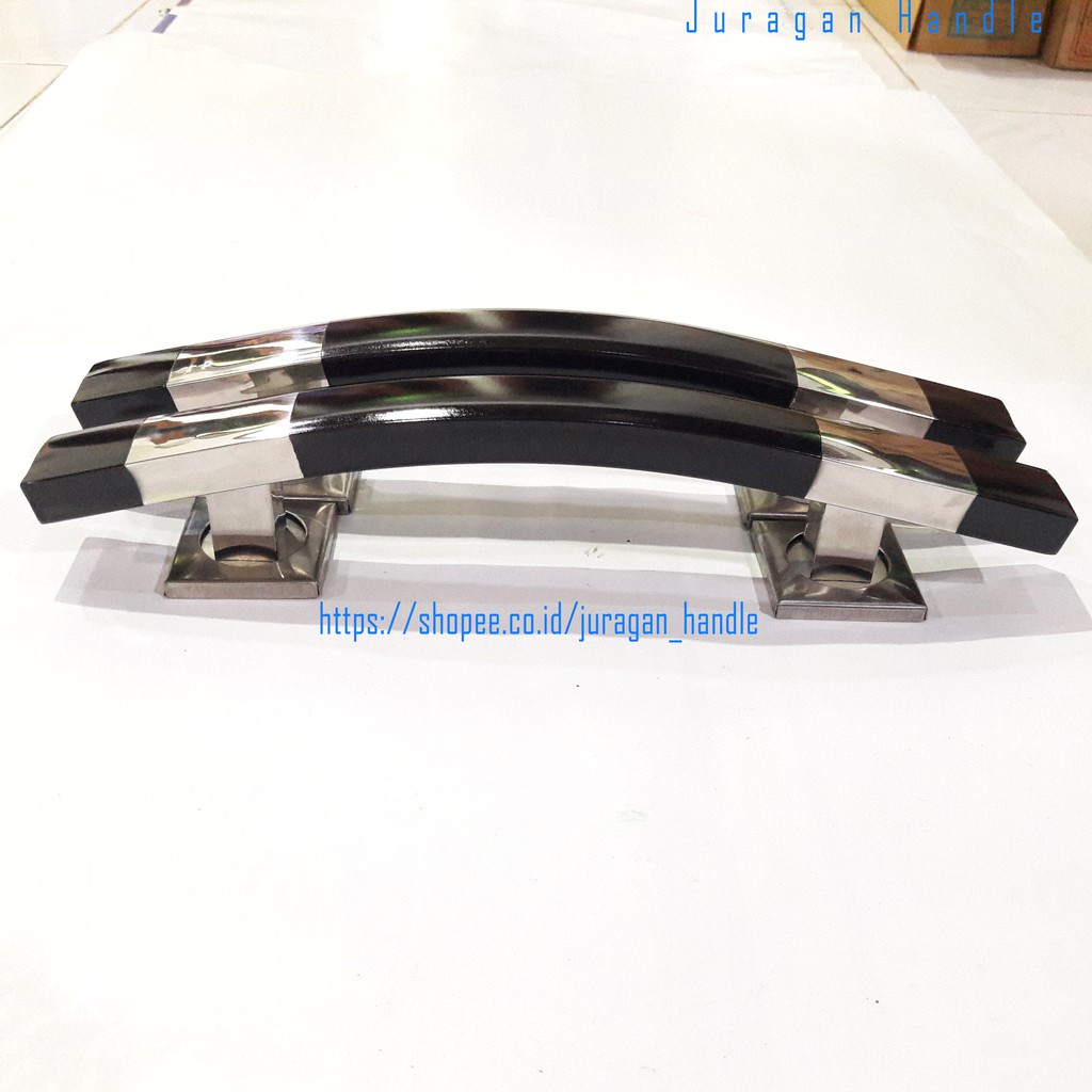 gagang pintu rumah 33 cm model sabit stainless tarikan murah handle pintu minimalis