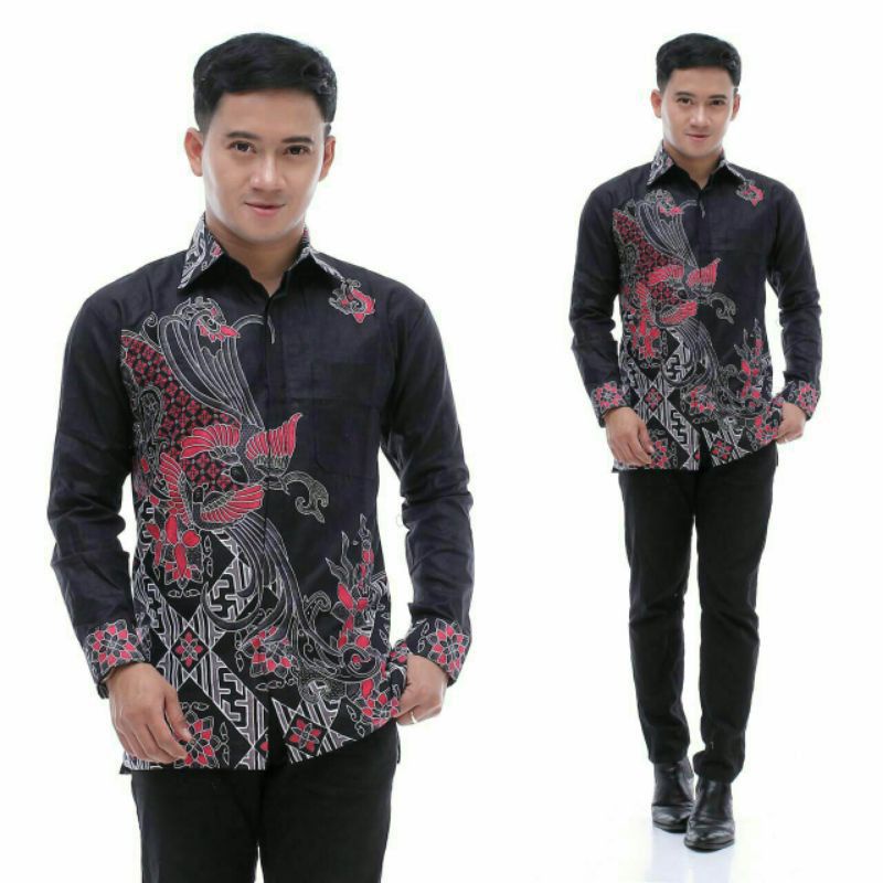 Batik Couple keLuarga Modern sania ruffle Ori Ndoro Jowi Dnt Motif KENARI IRENG Batik Pria Wanita Couple Terbaru