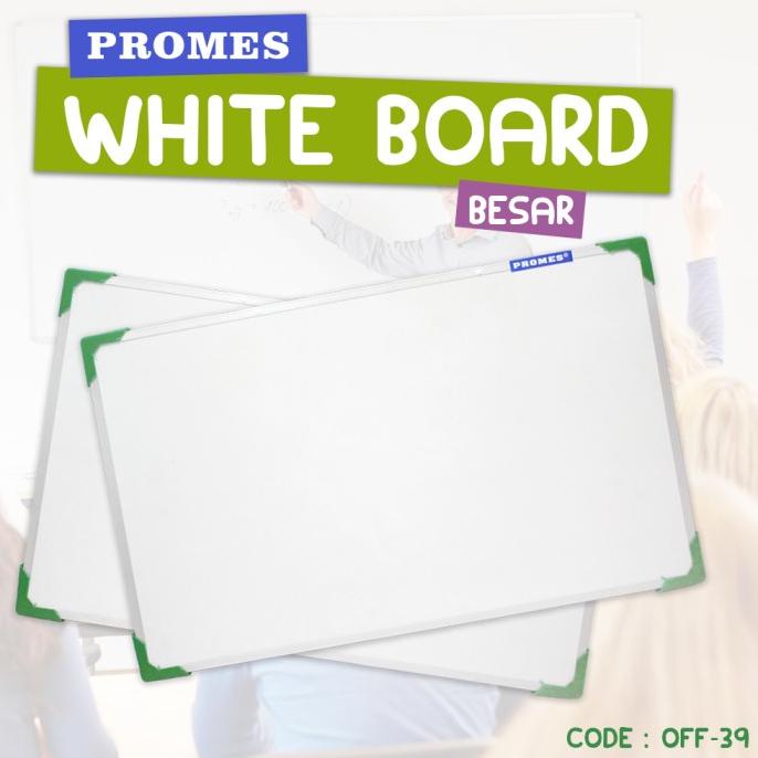 

WHITE BOARD BESAR PAPAN TULIS GANTUNG UKURAN 70X50 CM (OFF-38)