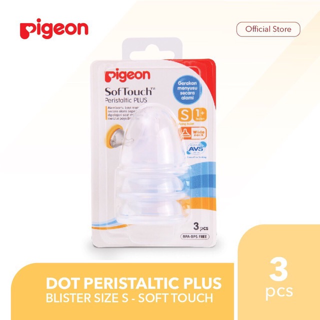 Pigeon - Wideneck Nipple Isi 3pcs