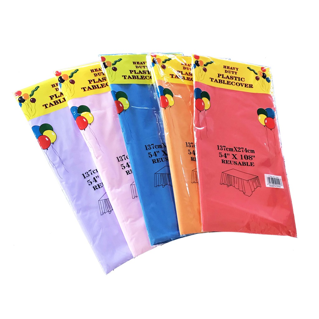 TAPLAK MEJA PLASTIK / TAPLAK MEJA / TAPLAK MEJA PARTY