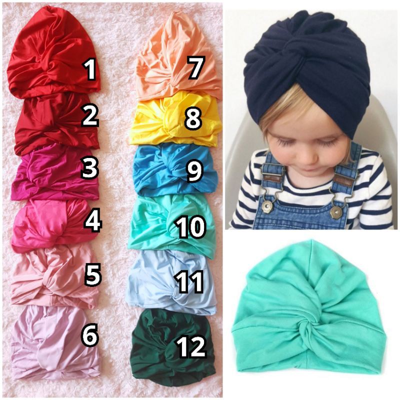 Turban Salsa Lucu | Turban Bayi dan Anak | Alus Collection | BISA C.O.D