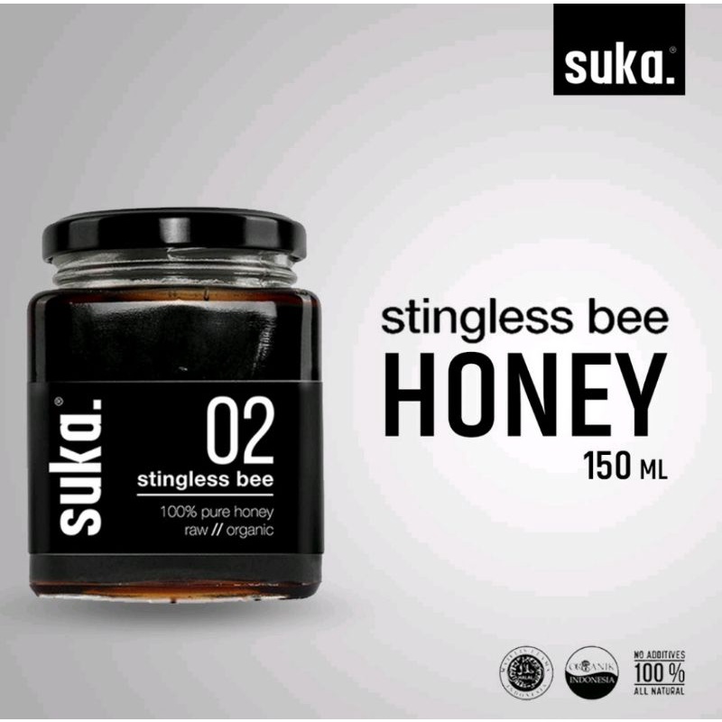 

SUKA STINGLESS BEE HONEY/MADU LEBAH TRIGONA 150ML