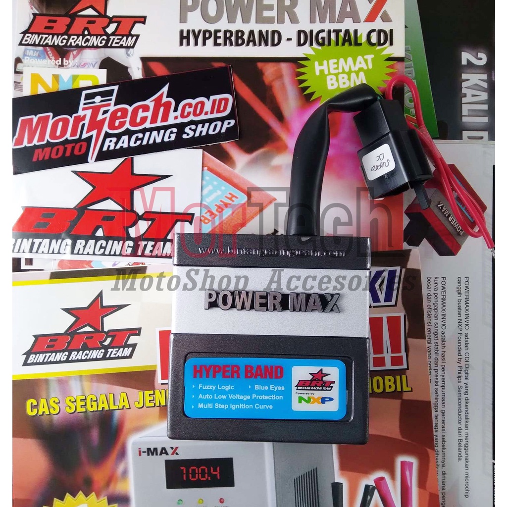 CDI BRT Racing Power Max Hyperband DC Power Supra X Lama Grand Revo 110 lama Supra FIT 100cc Legenda