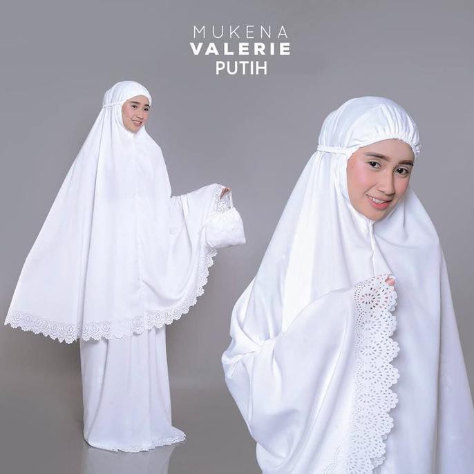 MUKENA BSY VALERIE PUTIH