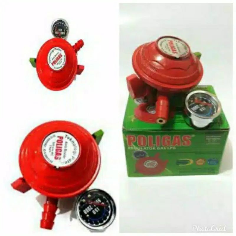 Poligas , Double Lock , Regulator Gas , Pengunci Ganda