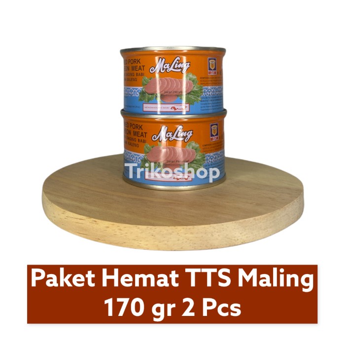 PROMO HEMAT 2 Pcs Maling Babi Kaleng 170gr TERMURAH