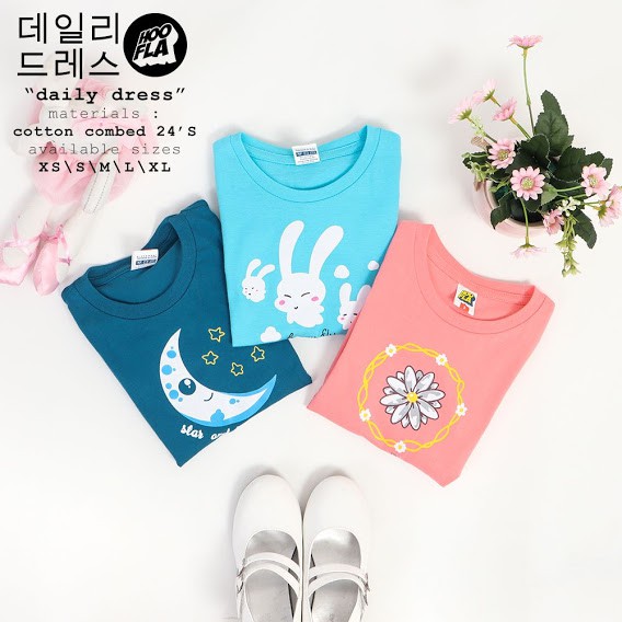 Baju Dress Anak Perempuan Umur 1 2 3 4 5 6 7 8 9 10 Tahun Model Terbaru