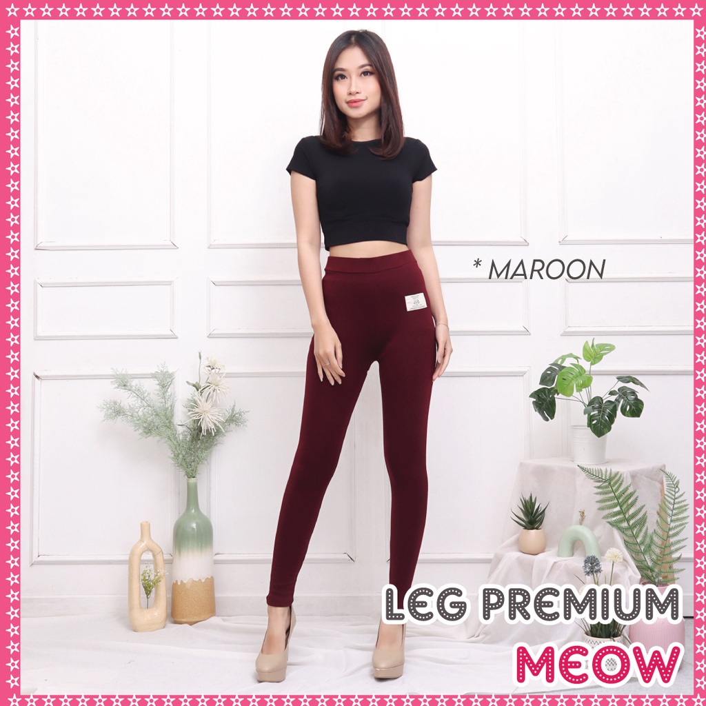 Legging Tebal Wanita / Legging Meow Buu / Legging Wanita Panjang