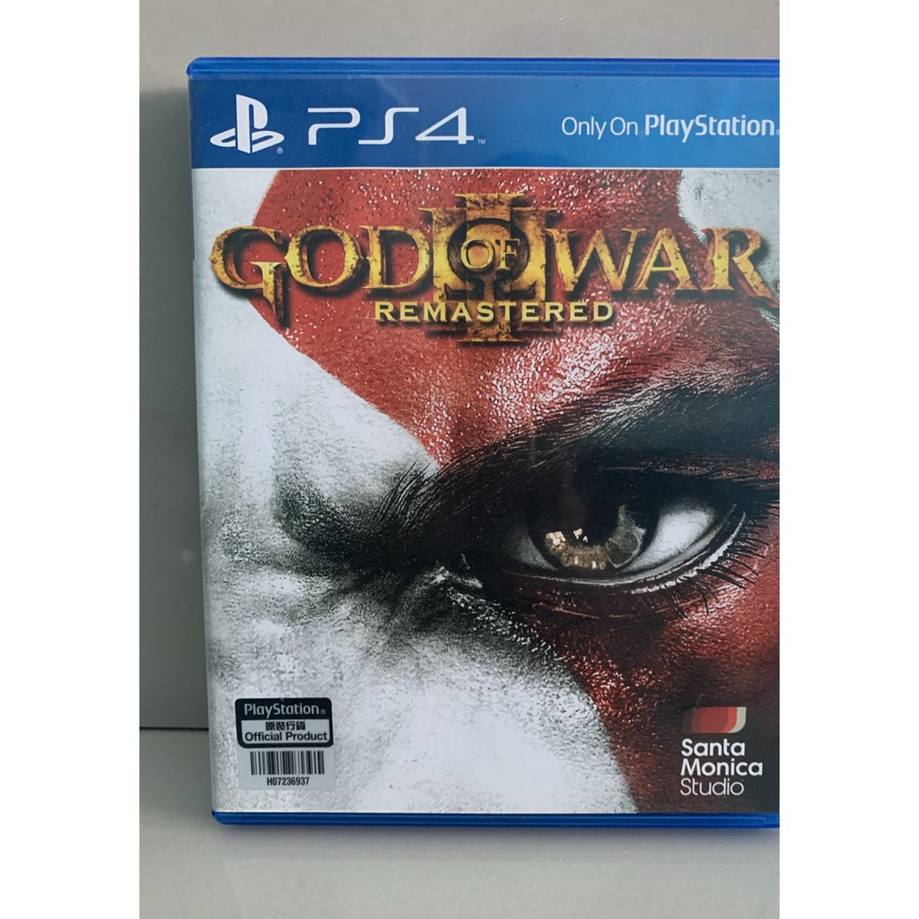 BD Kaset PS4 God of War 3 Remastered GOW3