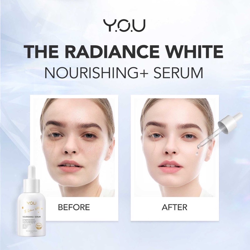 YOU Radiance White Series 5% Niacinamide dan Vitamin C | Serum Brightening