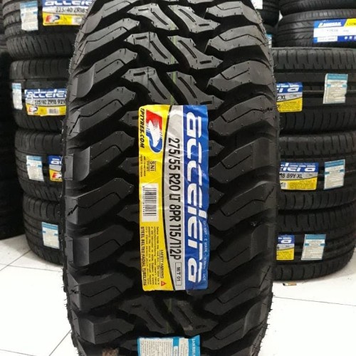 Ban Mobil Offroad  Ring 20 275/55 Merk ACCELERA M/T-01 275 55 R20 Ban Pacul R20 Murah Tubles
