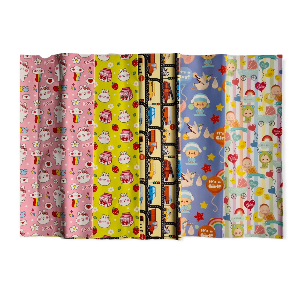 

Tambahan bungkus kertas kado