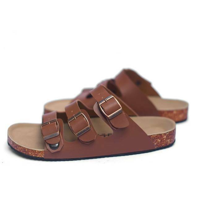 Sandal Pria Original Casual Sendal Cowok Wishoes Tread Murah Keren Ori Santai Simple