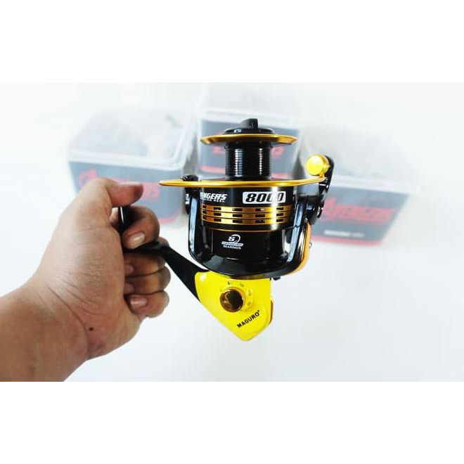 Reel Pancing Laut Maguro Avenger 8000 Terkuat Dan Super Tangguh