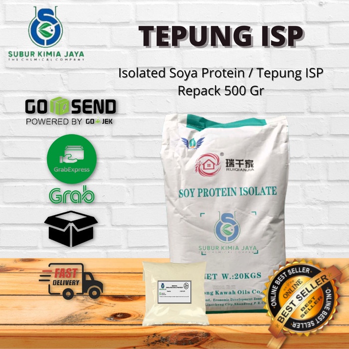 

PROMO [COD] Tepung ISP / Isolated Soya Protein 500 gr