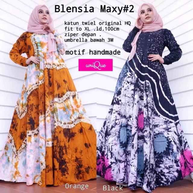 

Bensia Maxi motif Handmade Katun Twill