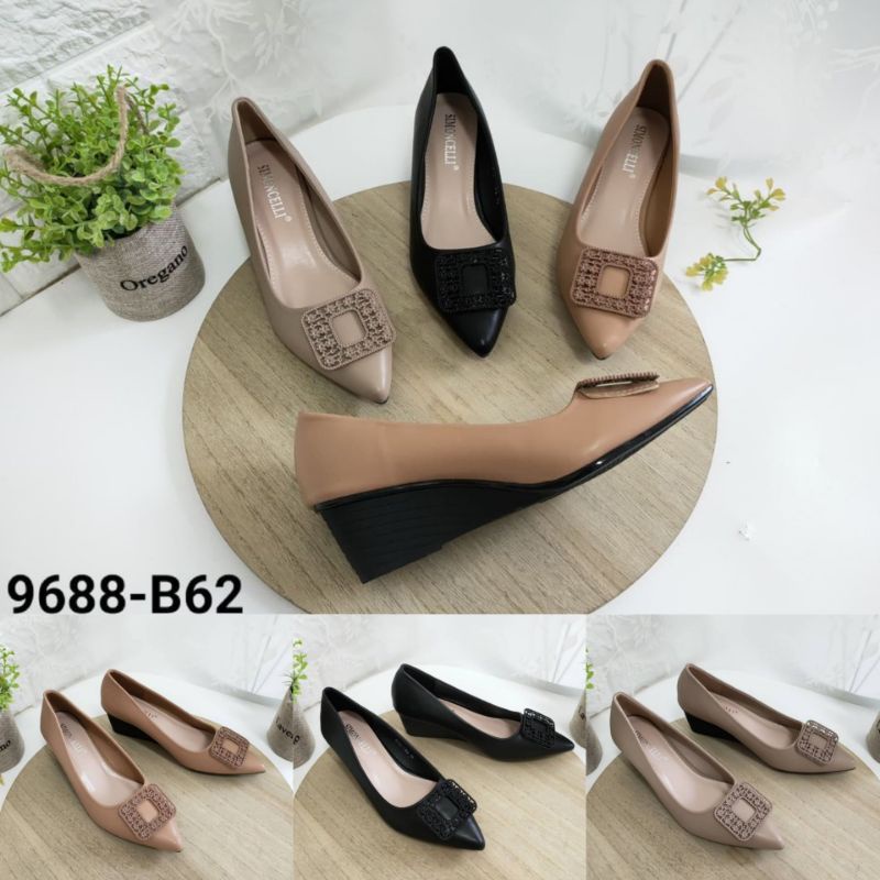 Sepatu wedges import wanita/ sepatu wedges kerja/ sepatu wedges kantor/ sepatu wedges kuliah/ sepatu