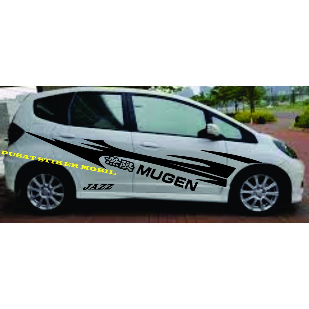 Jual NEW Stiker Mobil Stiker Cutting Honda Jazz Stiker Keren Indonesia Shopee Indonesia