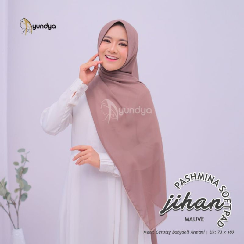 HIJAB PASHMINA SOFTPAD JIHAN || AYUNDYA