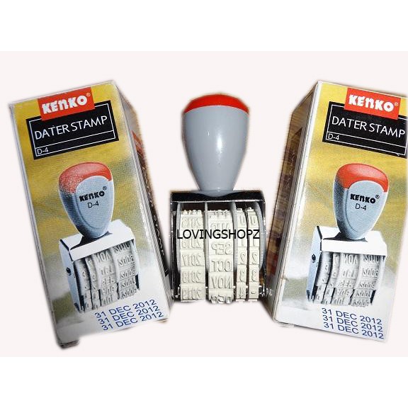 

MENYURAT-SURAT- DATER STAMP/ STEMPEL TANGGAL D-4 -SURAT-MENYURAT.
