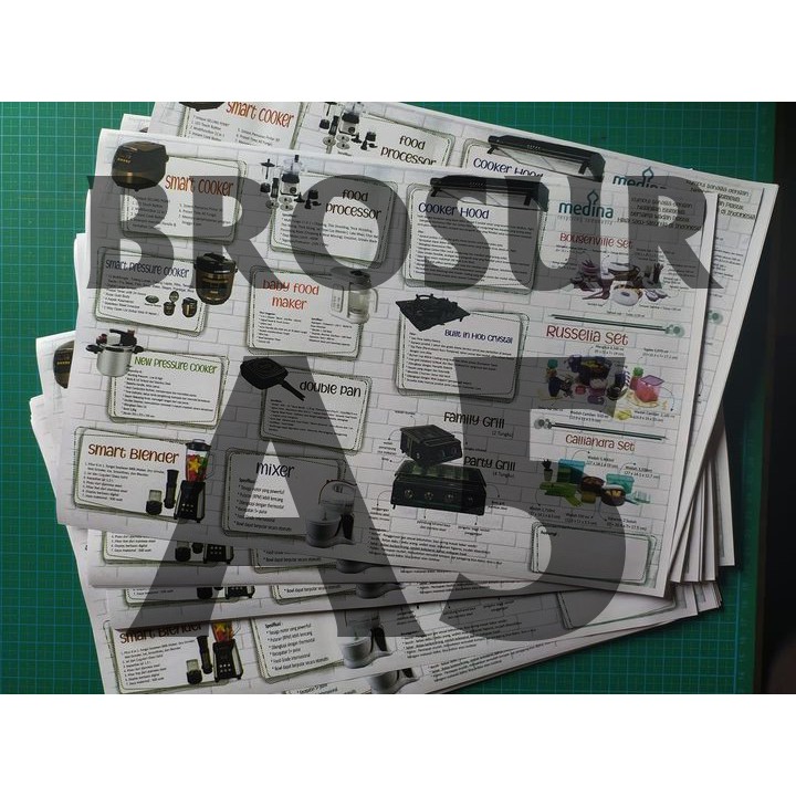 

Cetak Brosur/Flyer Full Color Kertas ART 120 gsm Ukuran A5