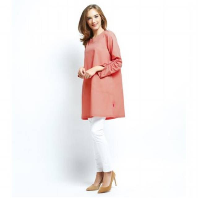 Tunik Bouse wanita pakaian wanita ilone pink  sophie paris martin