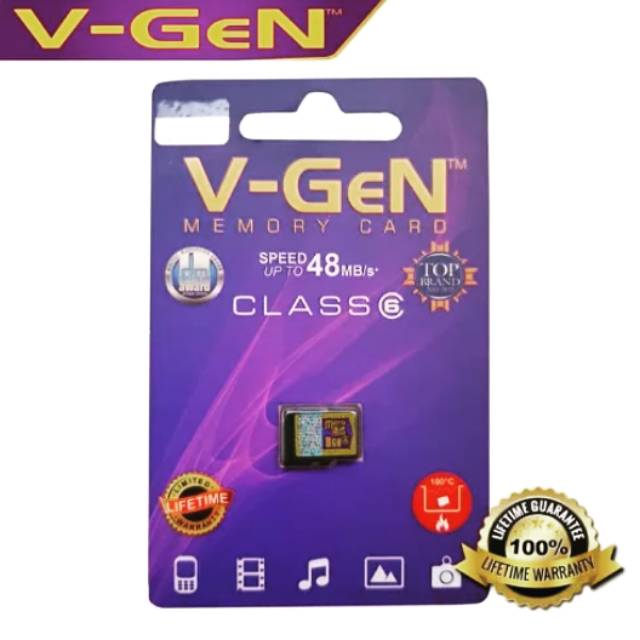 Micro sd V-Gen 4 gb Class 6