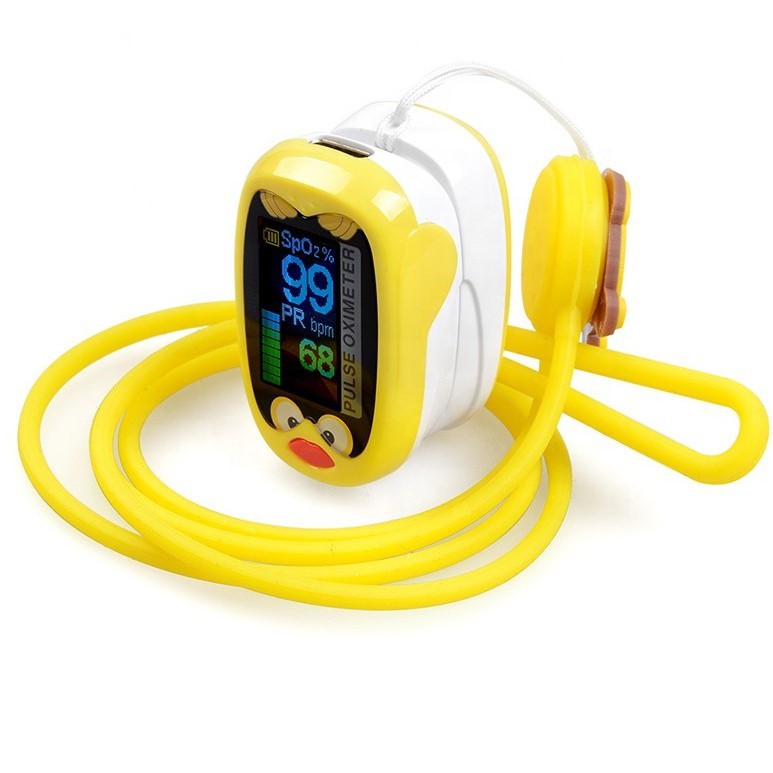 [ GRAY.STORE178 ] Pulse Oximeter Anak Fingertip Rechargeable Ukur Jantung Dan Oksigen - OXIA