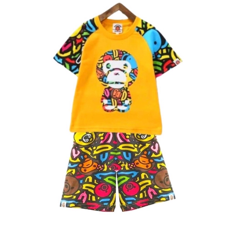 SETELAN BABYMILO RAGLAN PRINTING