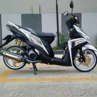 Striping Sticker Variasi Yamaha Mio M3 125 Dan Mio Z 2013 2017 Mx