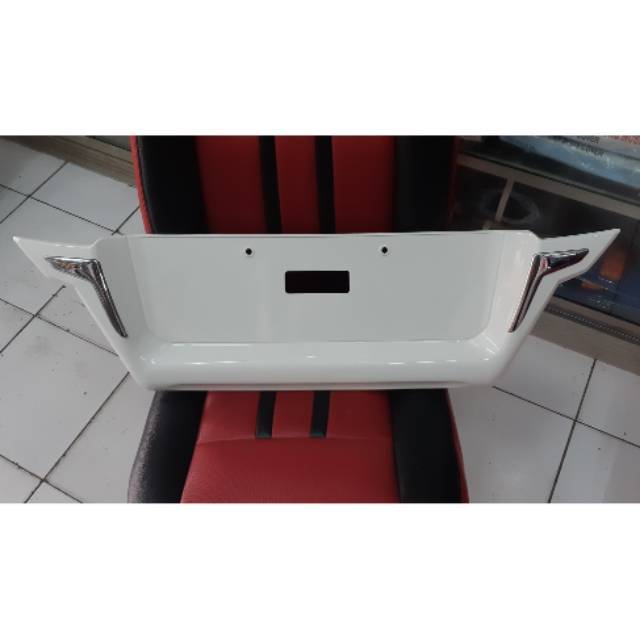 Ornamen plat innova kijang innova tatakan plat luxury innova luxury plastik grand new kijang innova