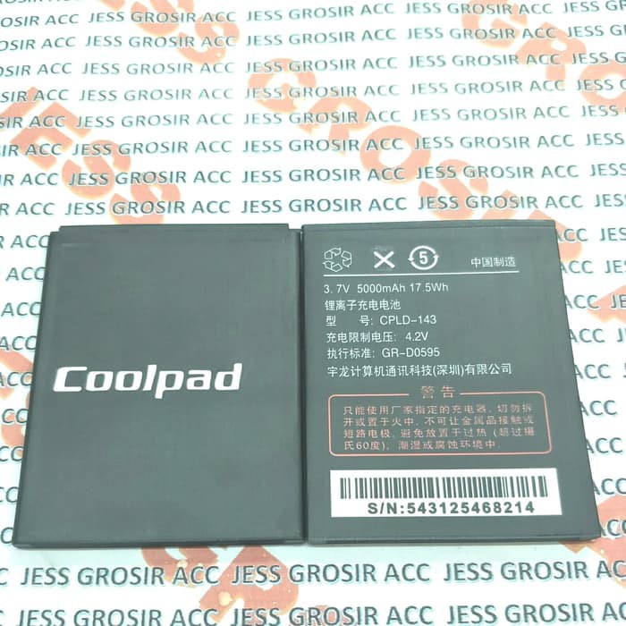 Baterai Battery Original Double Power COOLPAD Rise A116 CPLD-143