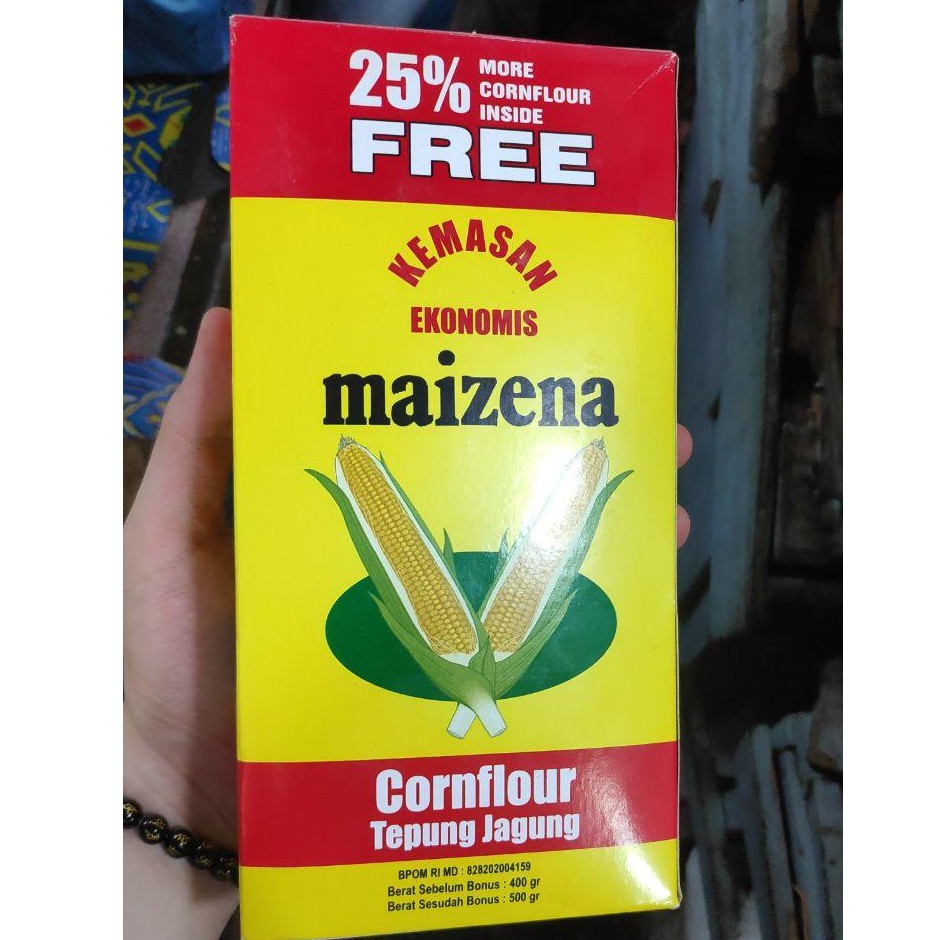 

Tepung Maizenna / Tepung Jagung / Cornflour / Cornstarch 500 Gram