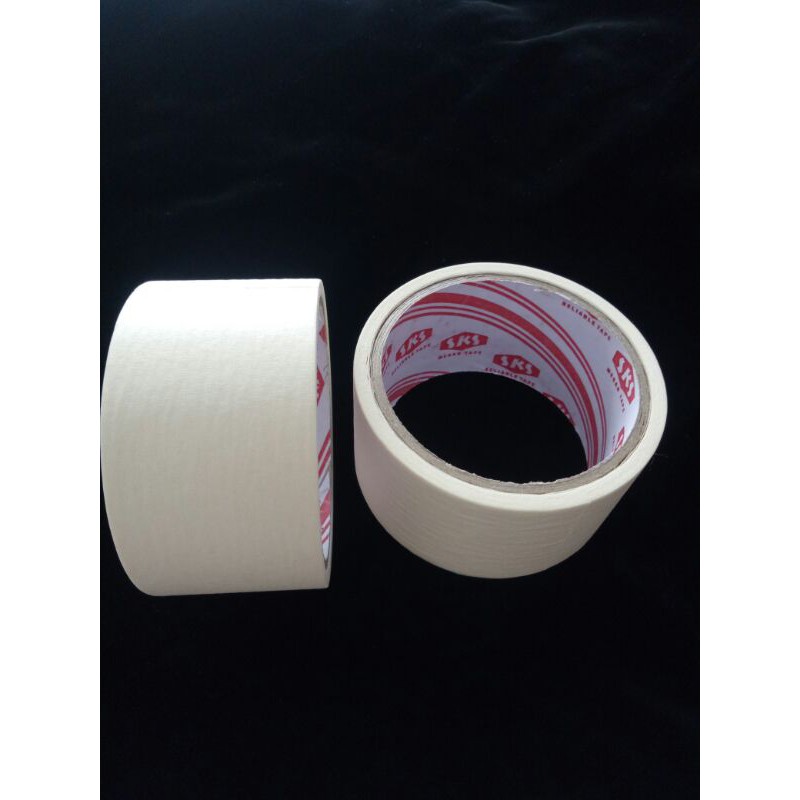

Masking tape 2" merk SKS Isolasi Kertas 5cm
