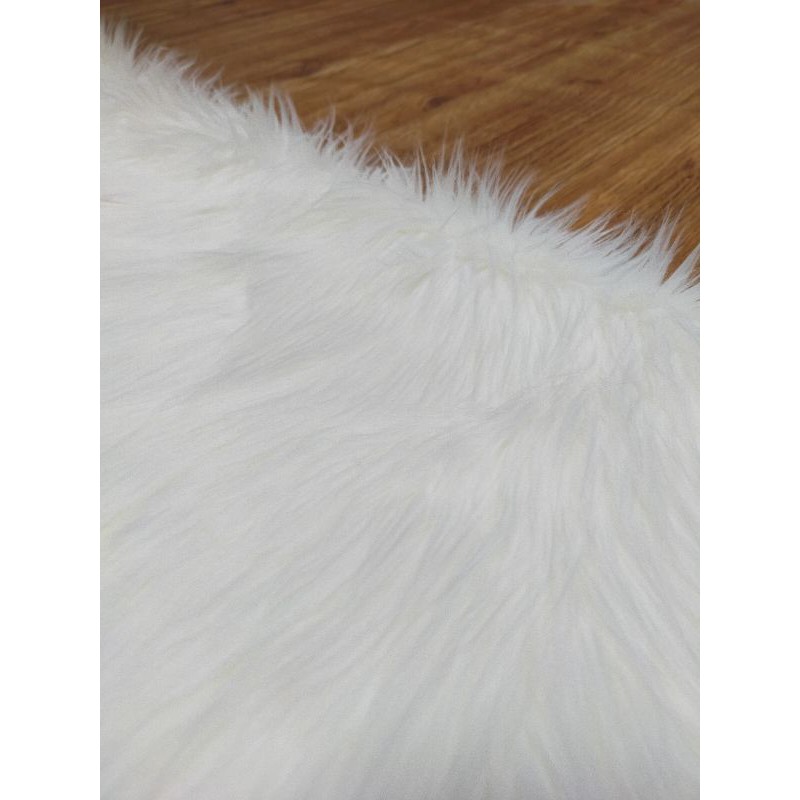 alas bulu panjang winter fur ( korean fur ) 50x50cm