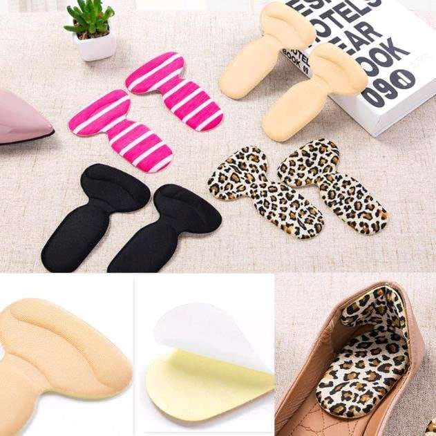 Bantalan tumit pelindung tumit mata kaki t-shaped insole shoes pad alas kaki alas sepatu anti sakit