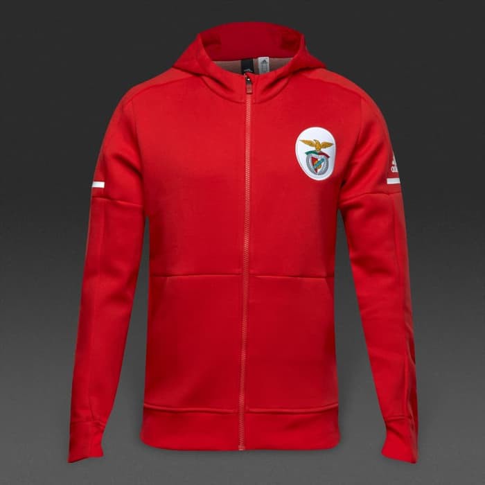 JAKET HOODIE ADIDAS ZNE ANTHEM SQUAD BENFICA