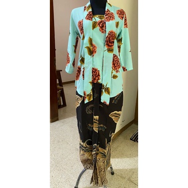 Kebaya Couple set/ kebaya modern/ kebaya Bridesmaid/ kebaya bunga batik