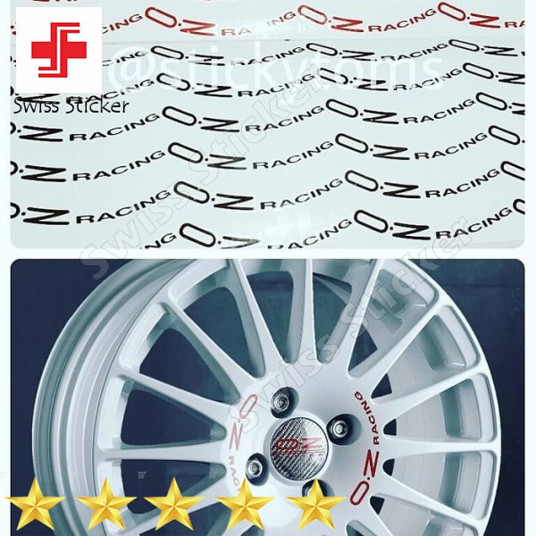 Terlaris stiker untuk velg OZ Racing Superturismo Elegan