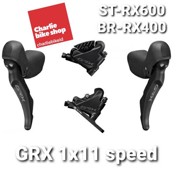 Brake Shifter Brifter Shimano Grx St-Rx600 1X11 Dan Kaliper Br-Rx400