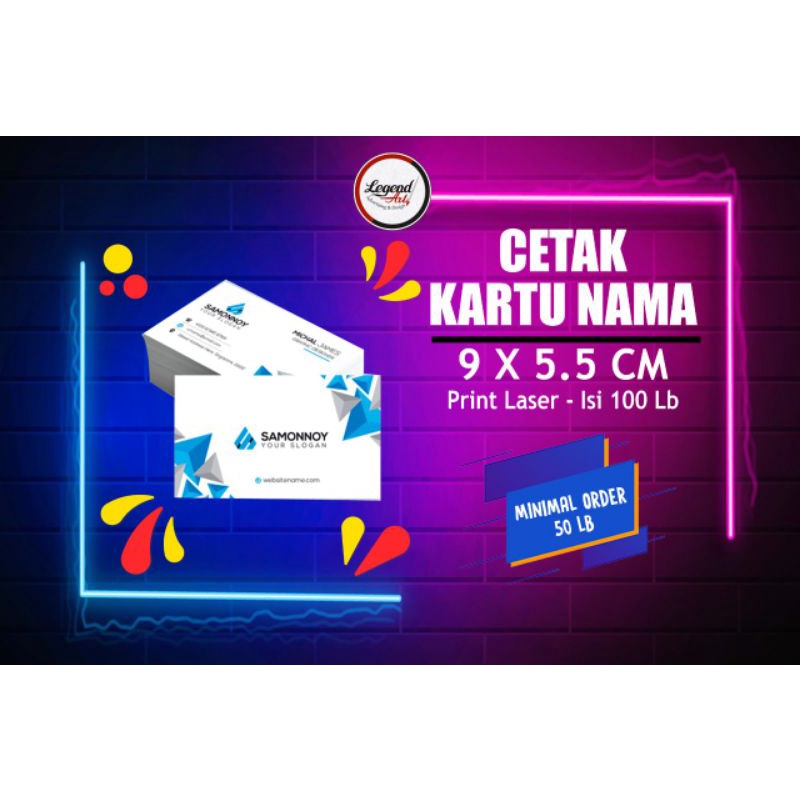 

Cetak Kartu Nama Free Desain - Print Laser